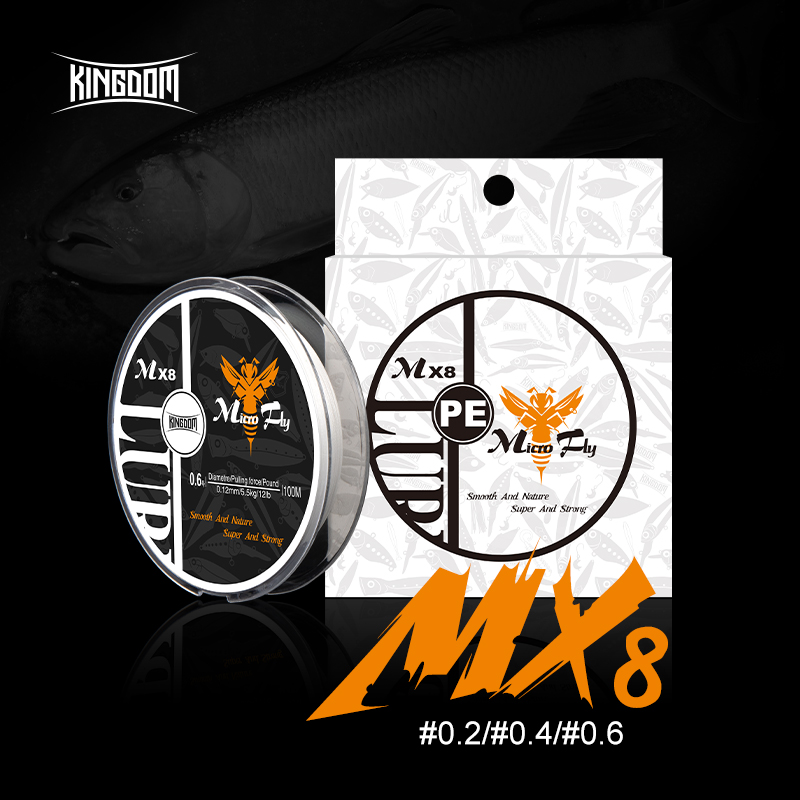 Fishing Equipment Bundle - Kingdom Micro Fly THINNER Linhas de