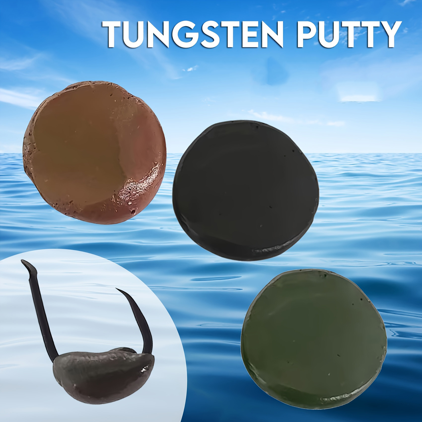 Fishing Equipment Fly - Massa de tungstênio 0,5 onças (15g)