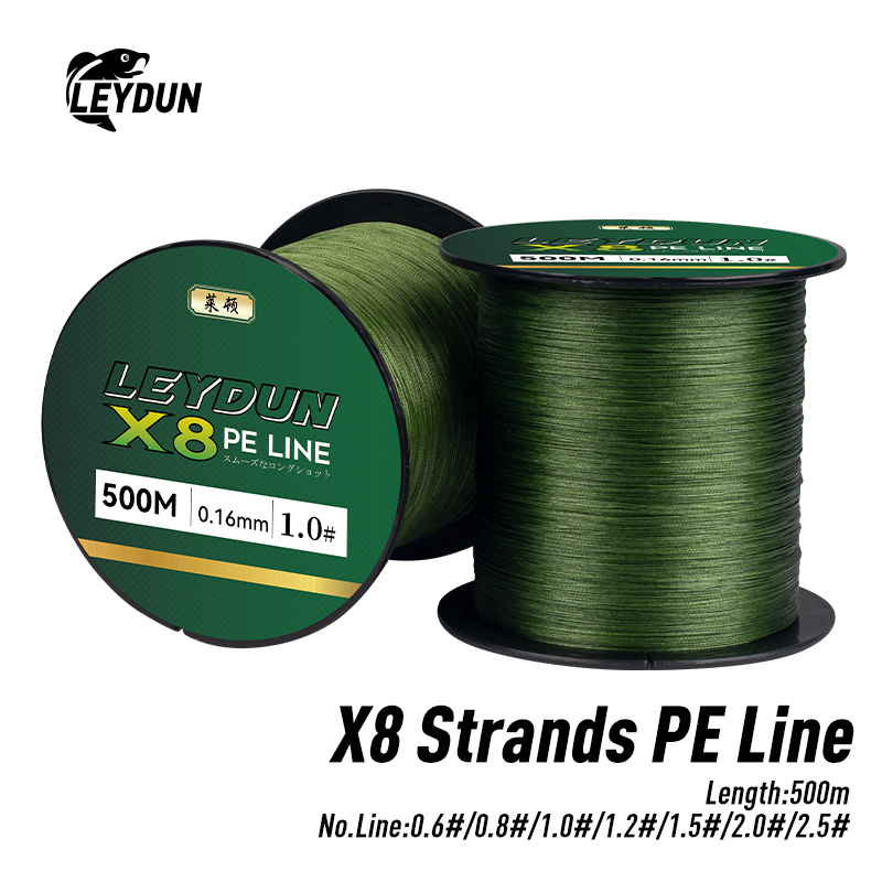 Fishing Equipment Bundle - LEYDUN 500m Nova Linha de Pesca