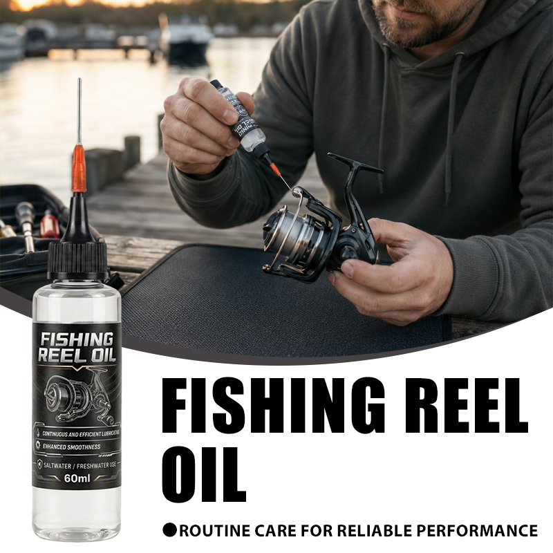 Baitcasting Reel - Óleo Lubrificante para Carretilhas de Pesca: