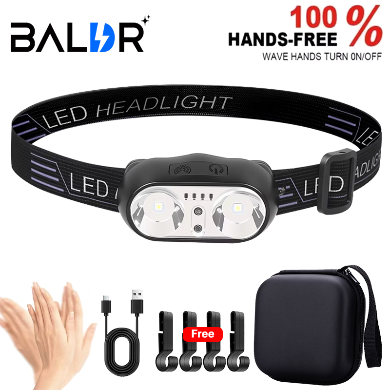 Fishing Headlamp - Luz forte farol mini led noite
