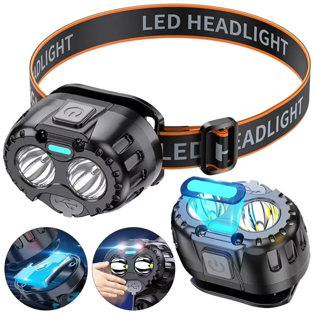 Fishing Headlamp - Lanterna de Cabeça LED Potente IPX4