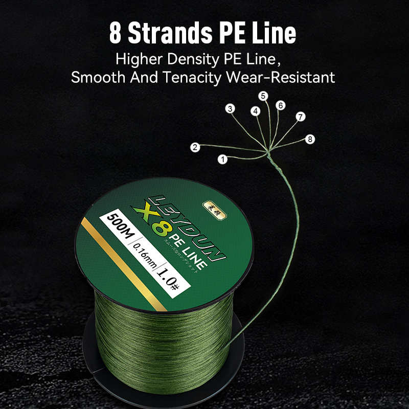 LEYDUN 500m Nova Linha de Pesc - Fishing Equipment Bundle avaliação e preço