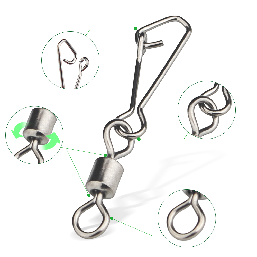 DNDYUJU 30PCS Conector de Isca - Fishing Equipment Cheap avaliação e preço
