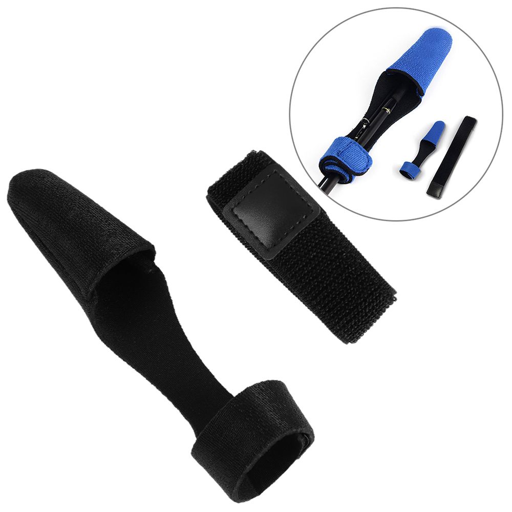 Vermelho azul preto neoprene v - Fishing Rod Glove avaliação e preço