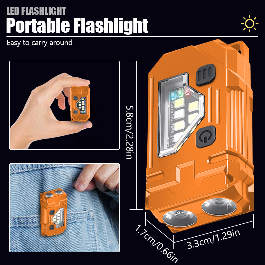 Mini Lanterna EDC Recarregável - Fishing Headlamp avaliação e preço
