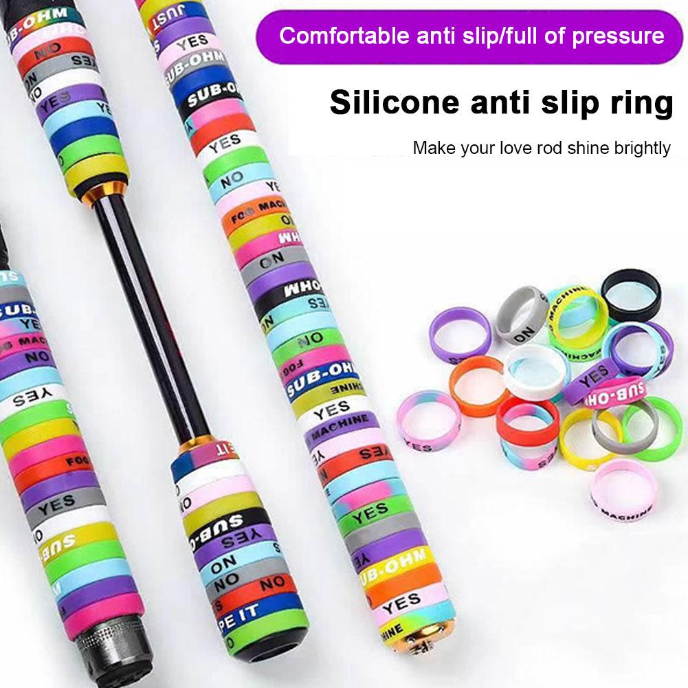 20/50 Peças Anéis de Silicone  - Fishing Rod Glove avaliação e preço