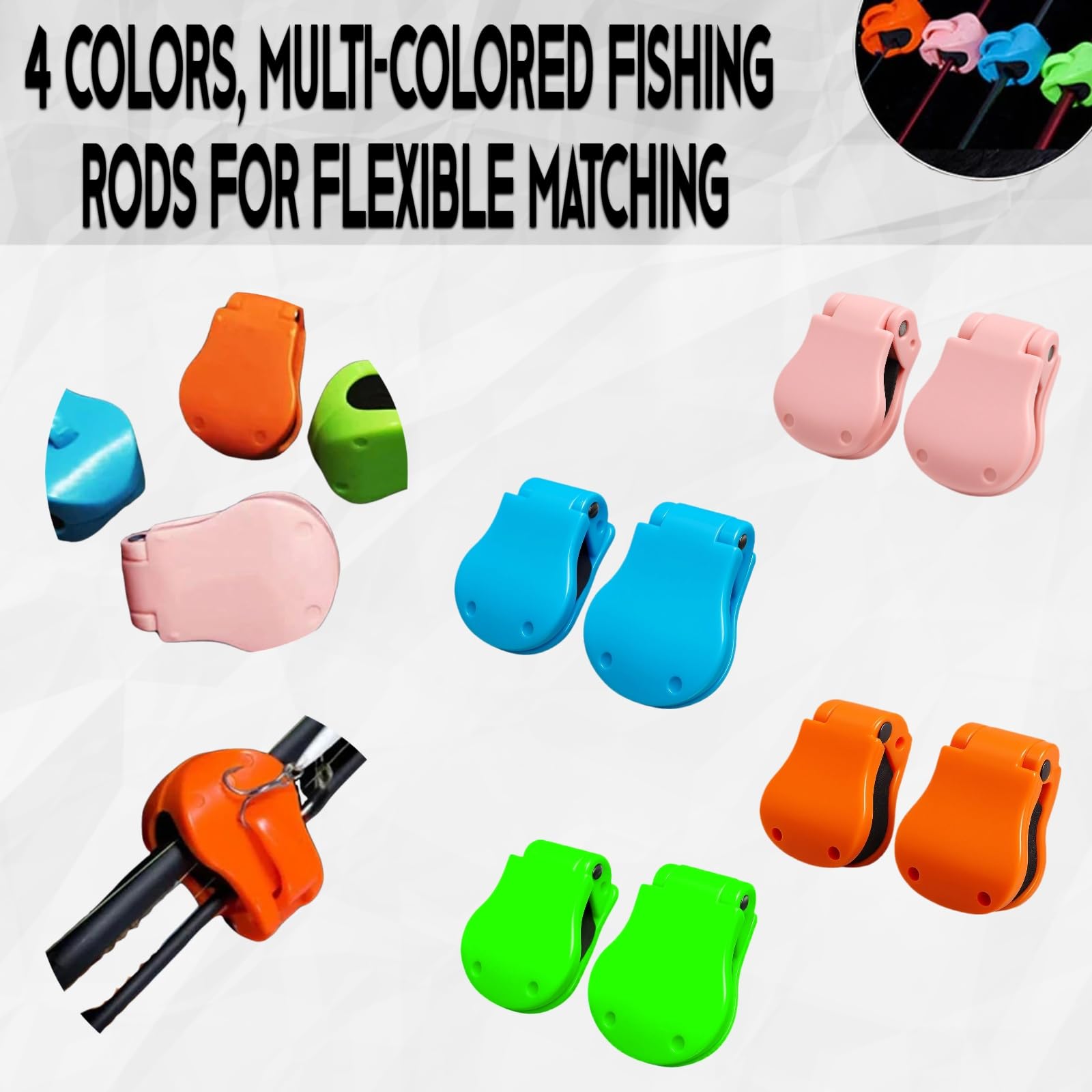 2 Peças de Clipes para Vara de - Fishing Rod Glove avaliação e preço