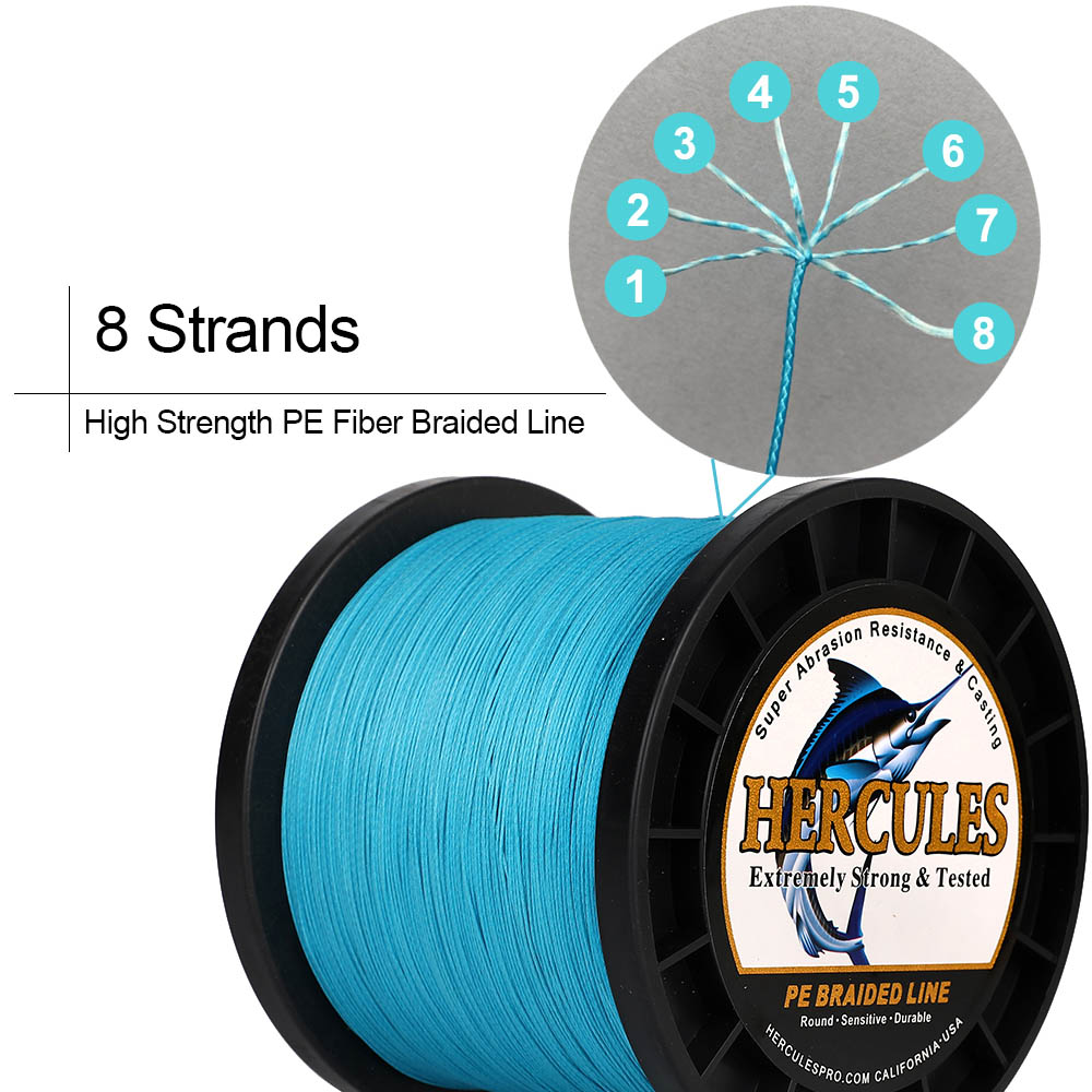 Hercules 8 fios trançados 10-1 - Fishing Equipment Bundle avaliação e preço