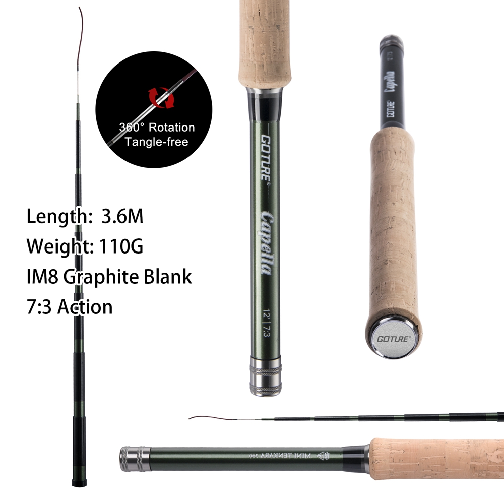 Goture tenkara vara de pesca c - Fishing Equipment Fly avaliação e preço